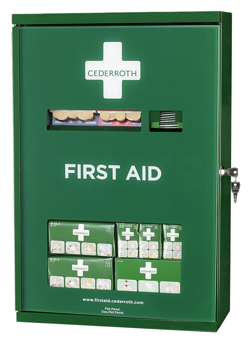 Cederroth varastokaappi haavanhoitopisteellä - Image 2