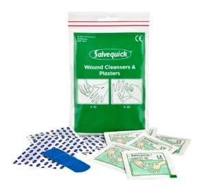 Laastari- ja haavapyyhepussi