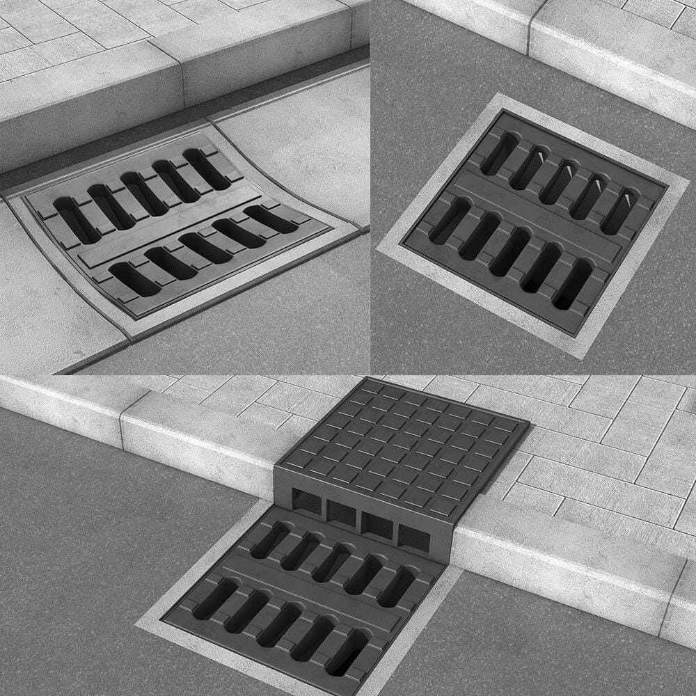Taitettava viemärinsulkumatto FDC 01 - Image 5