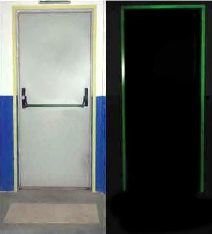 Jälkivalaisevat listat ovenkarmeihin