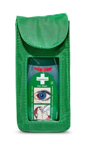 Vyökotelo taskukokoiselle silmänhuuhtelupullolle