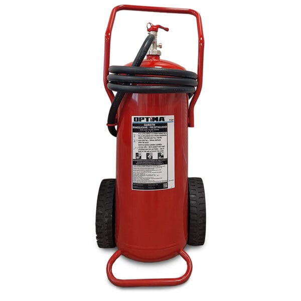 Suurtehosammutin 50 kg - jauhe - Optima T50P