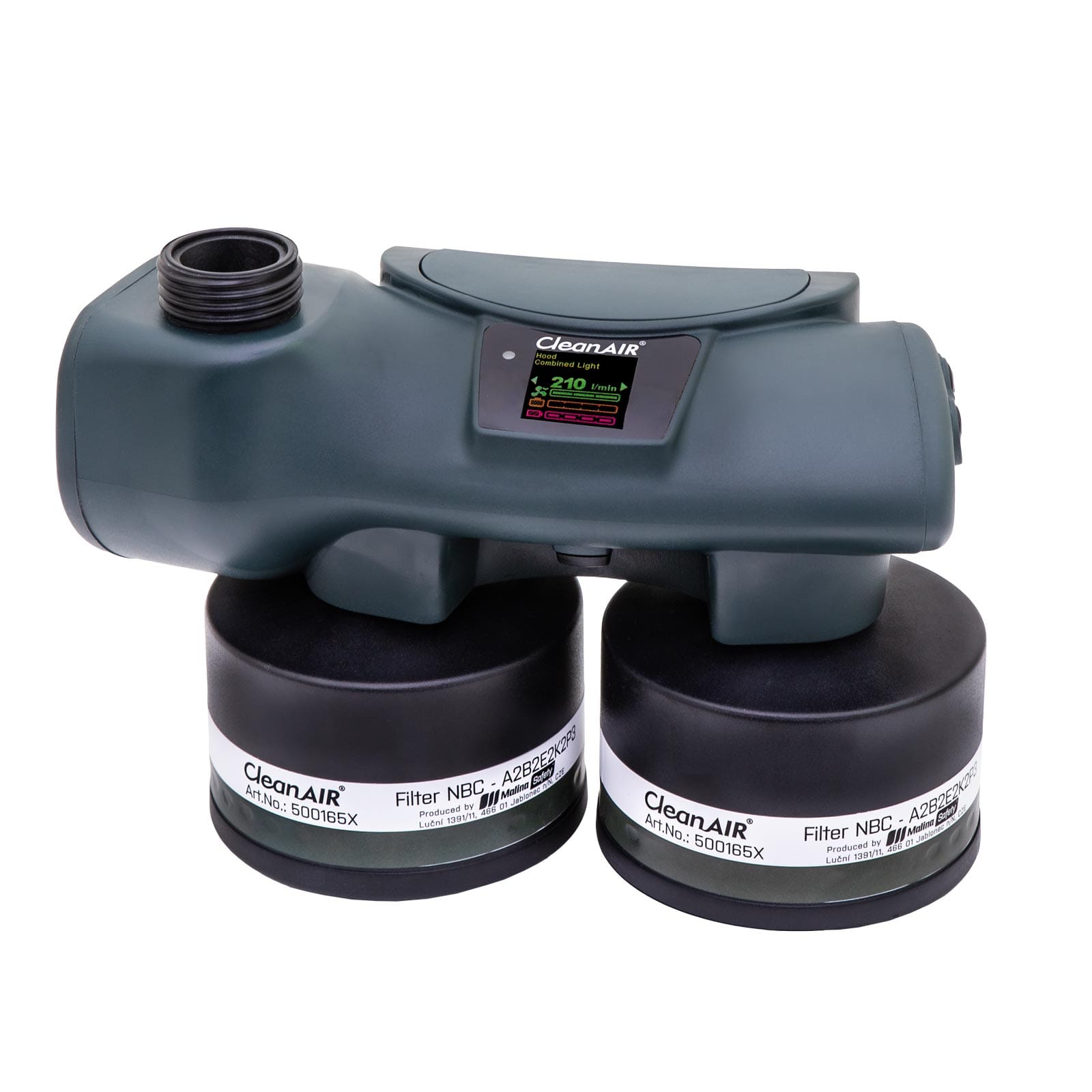 Puhallinsuojain CleanAIR Chemical 2F Tactical